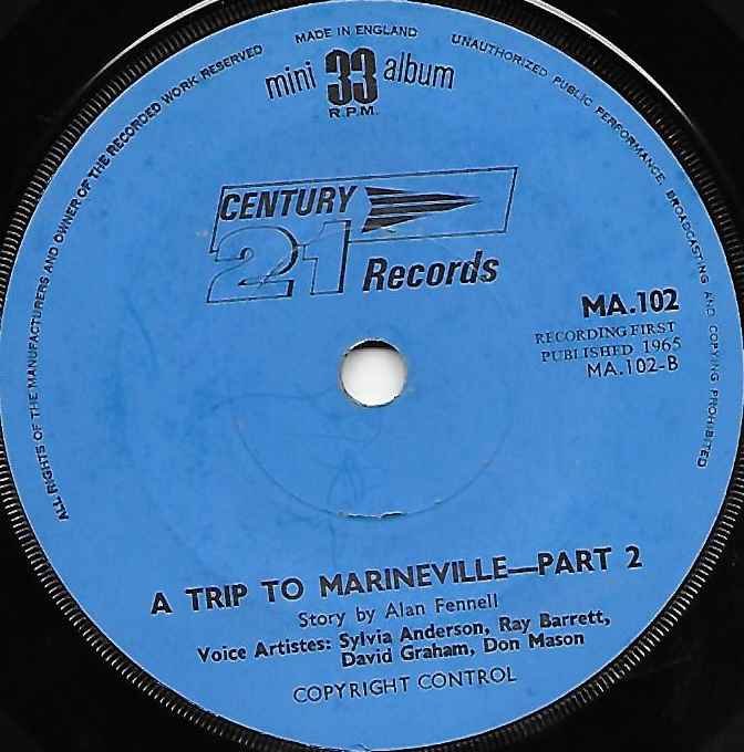 MA 102 A trip to Marineville Alan Fennell from ITV, Channel 4 and Channel 5 library Label